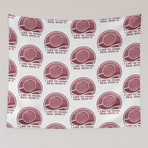 Item preview, i like yoyoing deal with it, funny yo yoing quote designed and sold by Design_for_merch.
