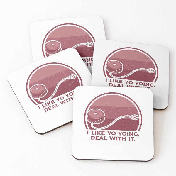 Item preview, i like yoyoing deal with it, funny yo yoing quote designed and sold by Design_for_merch.