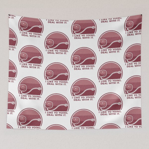 Item preview, i like yoyoing deal with it, funny yo yoing quote designed and sold by Design_for_merch.