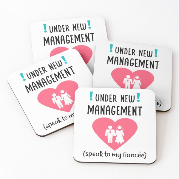 Item preview, Under New Management (Speak To My Fiance) designed and sold by edwinvisuals.