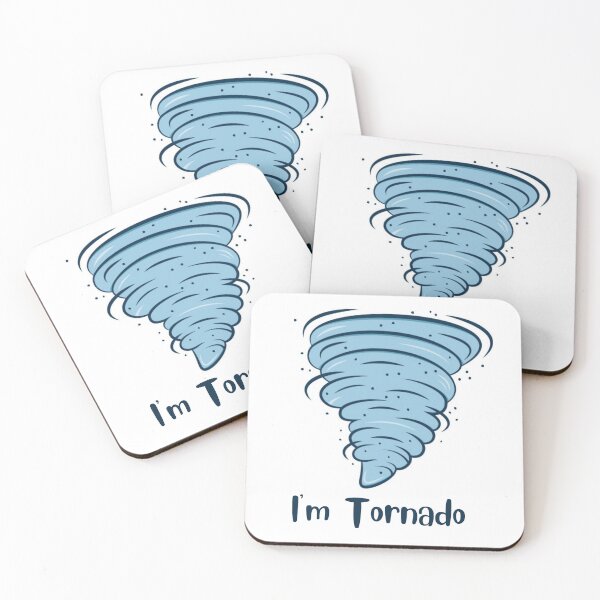 Item preview, I am Tornado - Beautiful Cartoon Tornado Design designed and sold by AkithSelling.