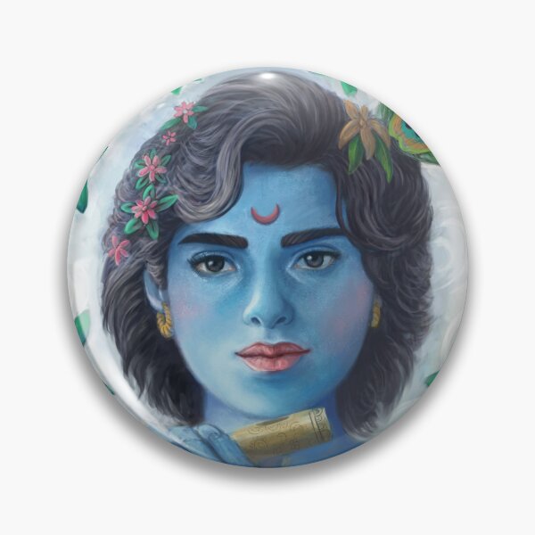 Item preview, Krishna, the Blue God designed and sold by somnath harne.