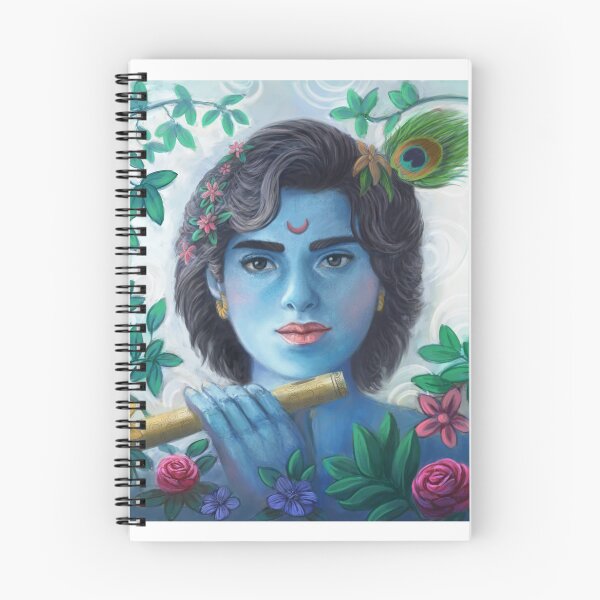Item preview, Krishna, the Blue God designed and sold by somnath harne.