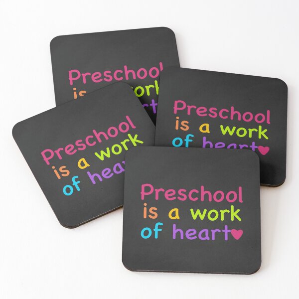 Item preview, Preschool is a work of heart designed and sold by Pomzi.