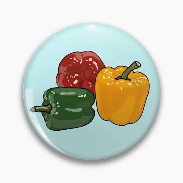 Item preview, Capsicum cartoon illustration designed and sold by Misscartoon.