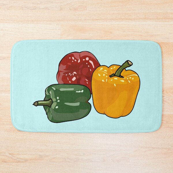 Item preview, Capsicum cartoon illustration designed and sold by Misscartoon.