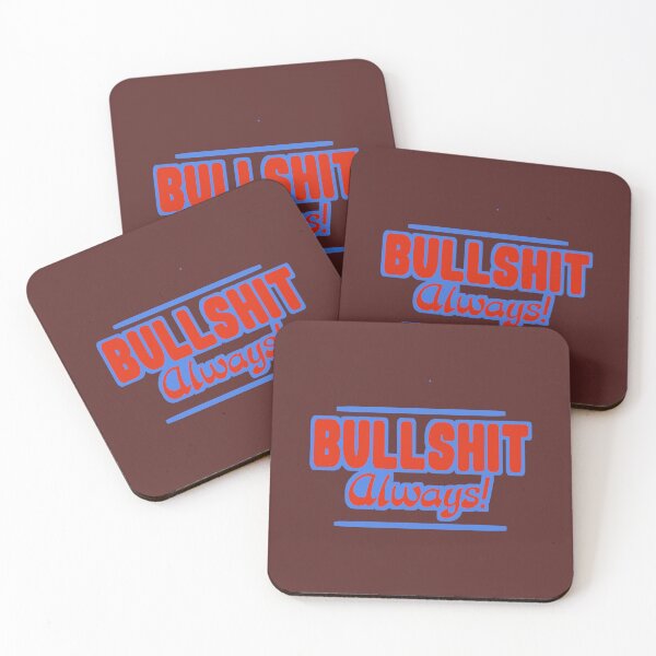 Item preview, Bullshit funny road sign blue red designed and sold by vibeno1.