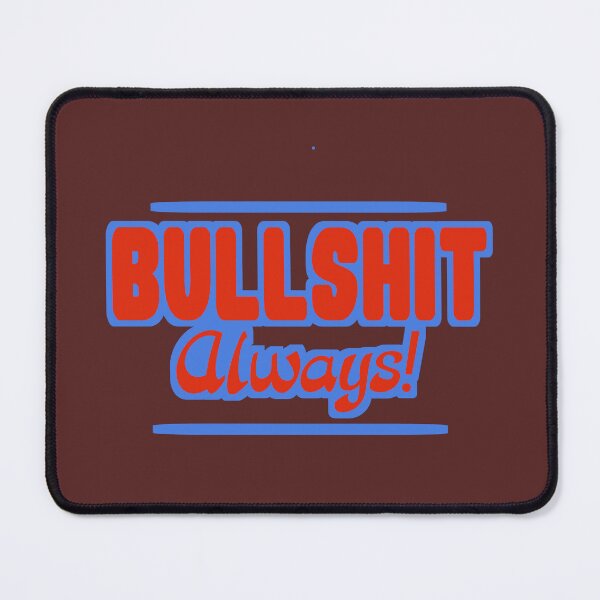 Item preview, Bullshit funny road sign blue red designed and sold by vibeno1.