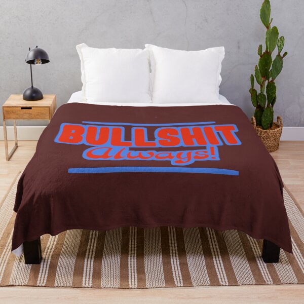 Item preview, Bullshit funny road sign blue red designed and sold by vibeno1.