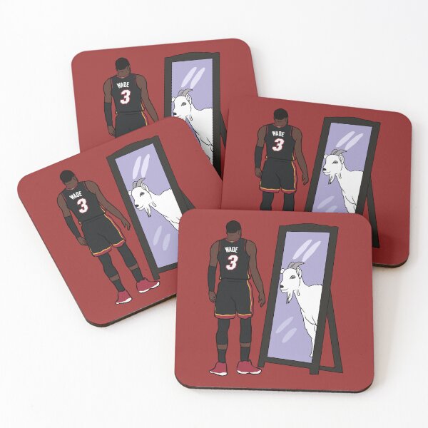 Item preview, Dwyane Wade Mirror GOAT designed and sold by RatTrapTees.