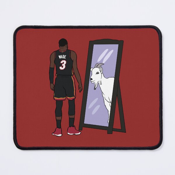 Item preview, Dwyane Wade Mirror GOAT designed and sold by RatTrapTees.