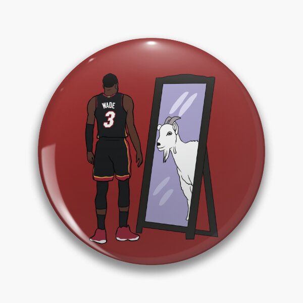 Item preview, Dwyane Wade Mirror GOAT designed and sold by RatTrapTees.