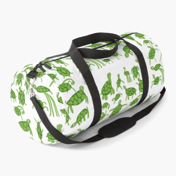 Item preview, Cute Funky Silly Little Green Turtle Digital Art Turtle Pattern Design designed and sold by Bombidi.