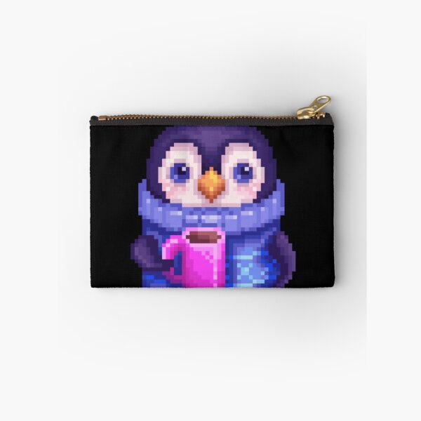 Item preview, Pixelated Hot Chocolate Penguin designed and sold by HopeDetour.