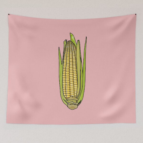 Item preview, Corn cartoon illustration designed and sold by Misscartoon.