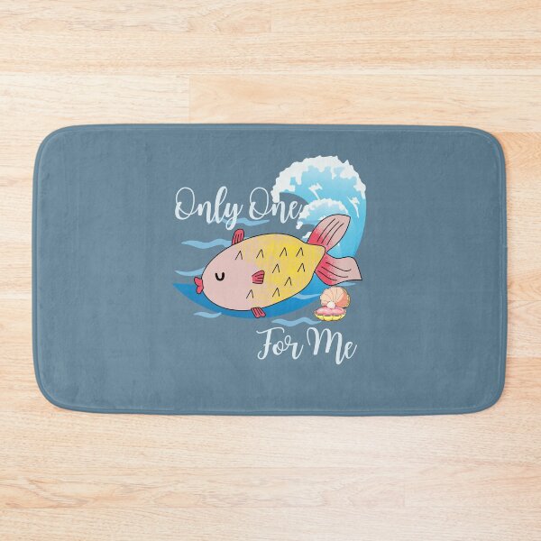 Item preview, Only one fish in the ocean for me motivational positive love and fish nautical attitude design designed and sold by tranquilbeach.