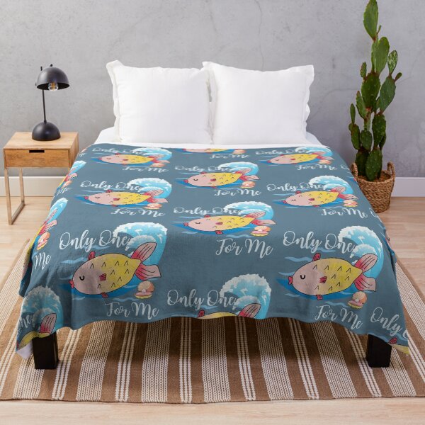 Item preview, Only one fish in the ocean for me motivational positive love and fish nautical attitude design designed and sold by tranquilbeach.