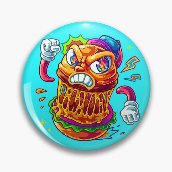 Item preview, Cute Mad Burger designed and sold by Woketoon.