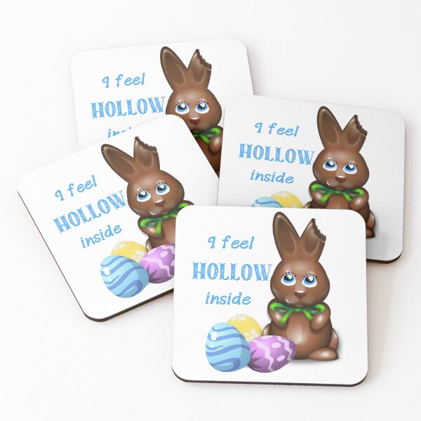 Item preview, I Feel Hollow Inside, Chocolate Easter Bunny, Funny Easter designed and sold by desireedickens.