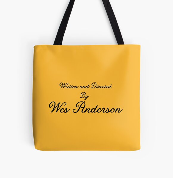 Written and directed by Wes Anderson Tote Bag for Sale by PaulyH