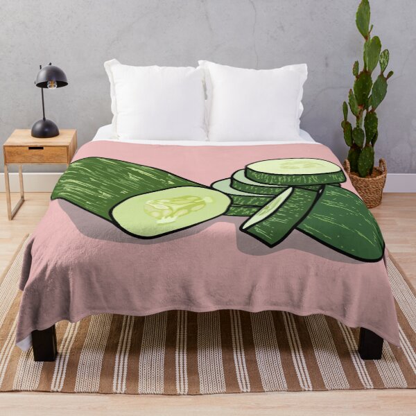 Item preview, Cucumber cartoon illustration designed and sold by Misscartoon.