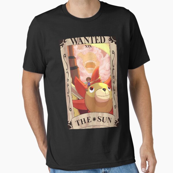 【THE MOZZ】Tarot Shirt One Piece ONE PIECE - THE SUN - TAROT CARD