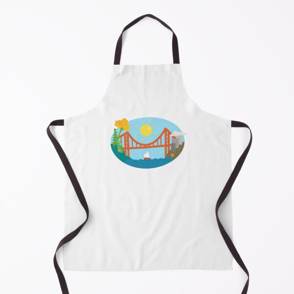 Item preview, Sunny California Golden Gate Bridge designed and sold by Anne Pennypacker.