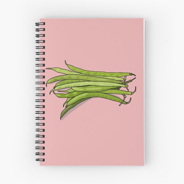 Item preview, Green beans cartoon illustration designed and sold by Misscartoon.