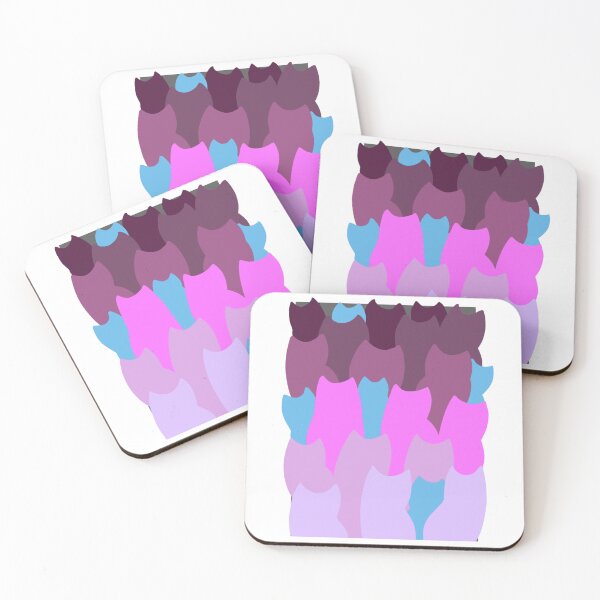 Item preview, Copy of colorful cat stack- pink designed and sold by RainbowsStar.