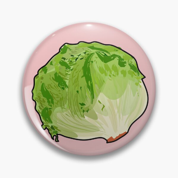 Item preview, Lettuce cartoon illustration designed and sold by Misscartoon.