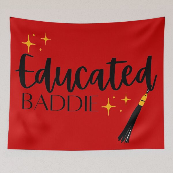 Item preview, Educated Baddie with Graduation Tassel  designed and sold by SMillustrations.
