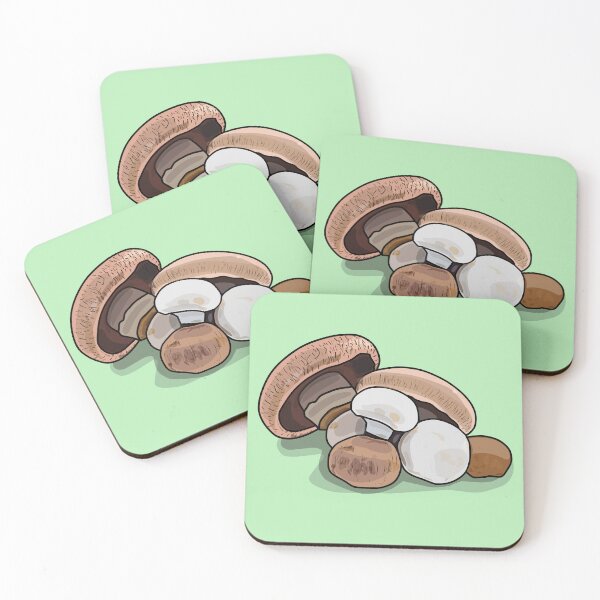Item preview, Mushroom cartoon illustration designed and sold by Misscartoon.