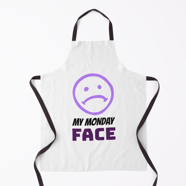 Item preview, My Monday Face designed and sold by crazydotdesigns.