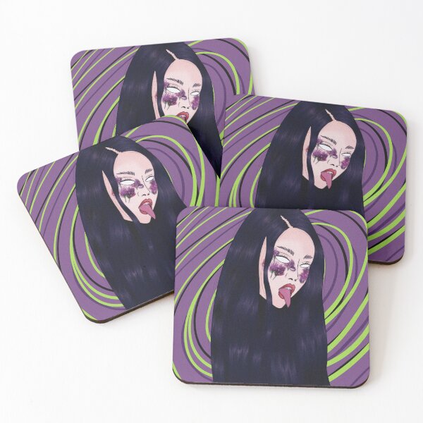 Item preview, Grunge Girl Head designed and sold by QuintanillaShop.
