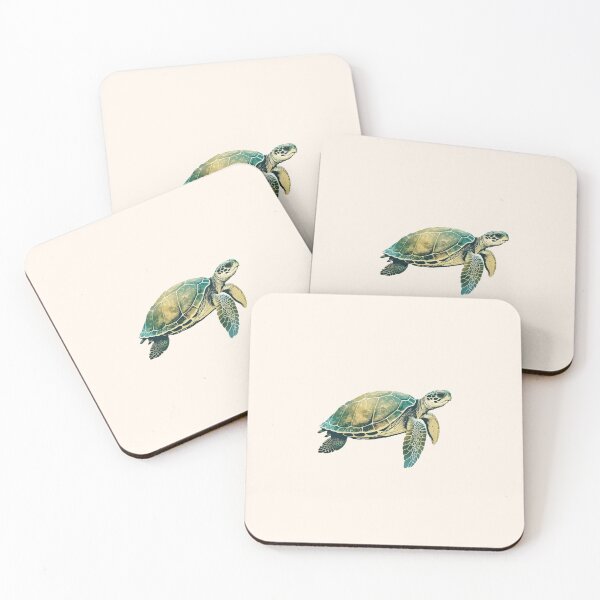 Item preview, Emerald Green Sea Turtle designed and sold by Merch4YouDesign.