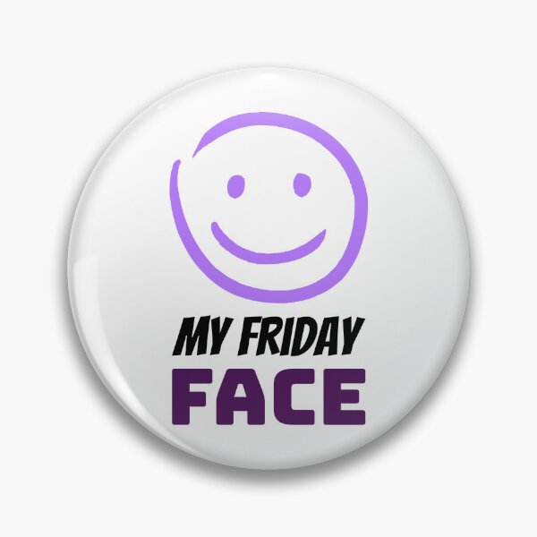 Item preview, My Friday Face designed and sold by crazydotdesigns.