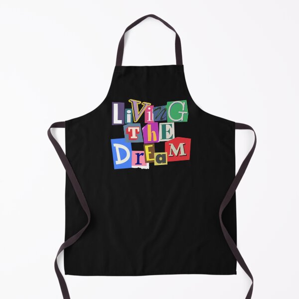 Item preview, Multi colored, ransom note: Living the Dream designed and sold by Adorations.