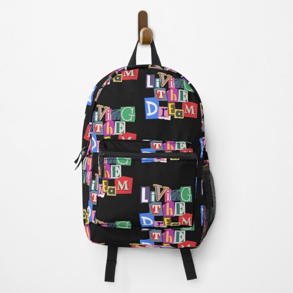 Item preview, Multi colored, ransom note: Living the Dream designed and sold by Adorations.