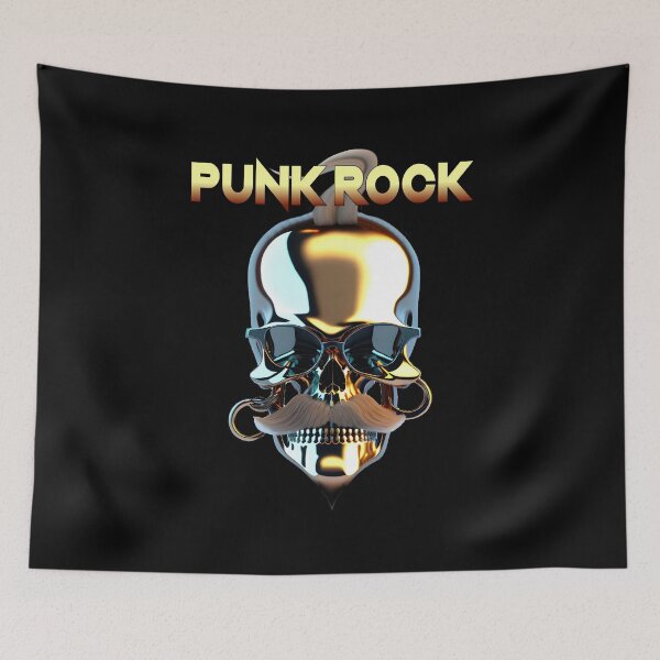 Item preview, Punk Rock Skull designed and sold by Russbelt.