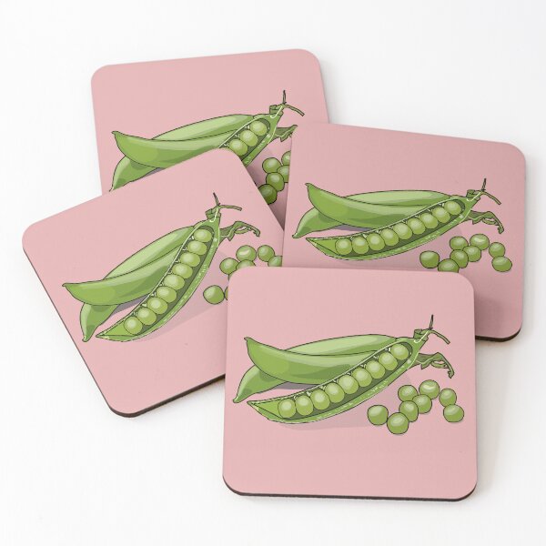 Item preview, Pea cartoon illustration designed and sold by Misscartoon.