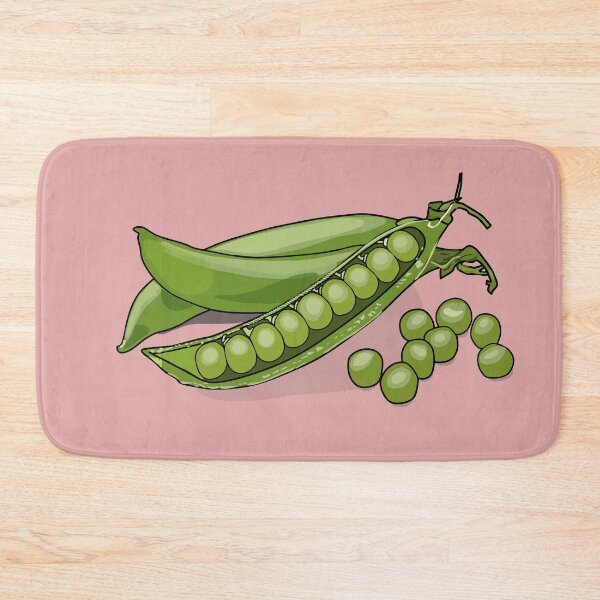 Item preview, Pea cartoon illustration designed and sold by Misscartoon.