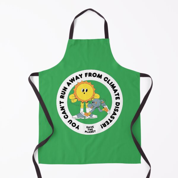 Item preview, You Can't Run Away From Climate Disaster designed and sold by haowasyourday.