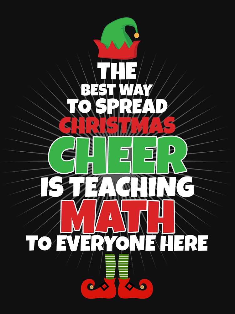 math christmas t shirt