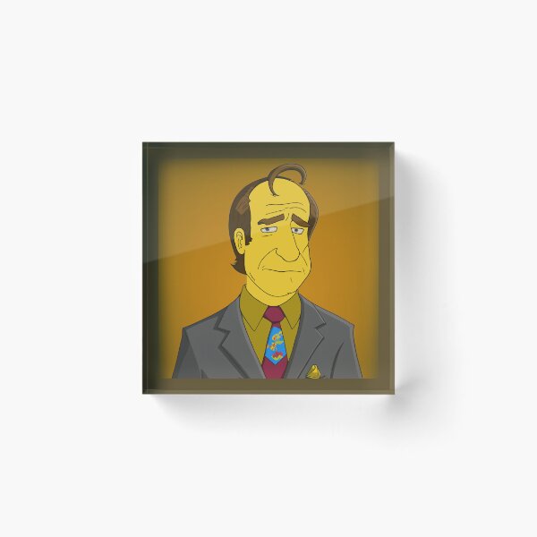 Item preview, Simpsons Crossover Better Call Saul designed and sold by VagabondTees.
