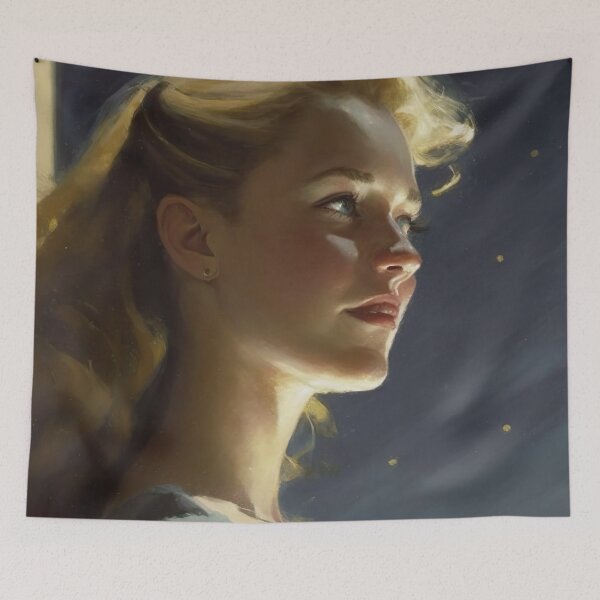Item preview, Hopeful star, vintage art designed and sold by Lonesomefolk.