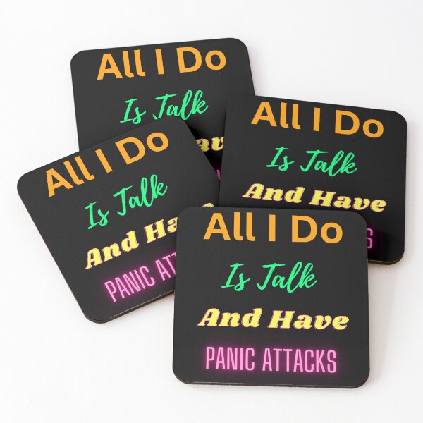 Item preview, All I Do Is Talk and Have Panic Attacks designed and sold by Echo Aesthetics.