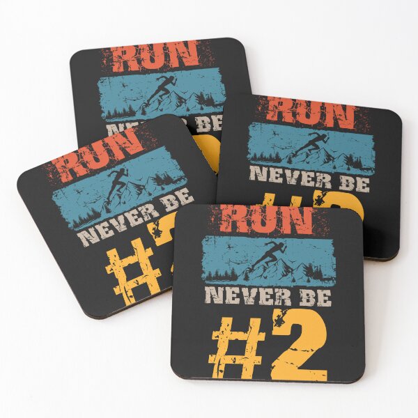 Item preview, Motivational Skyrunning Trail Running quote, Run never be no 2 designed and sold by HomeCoquette.