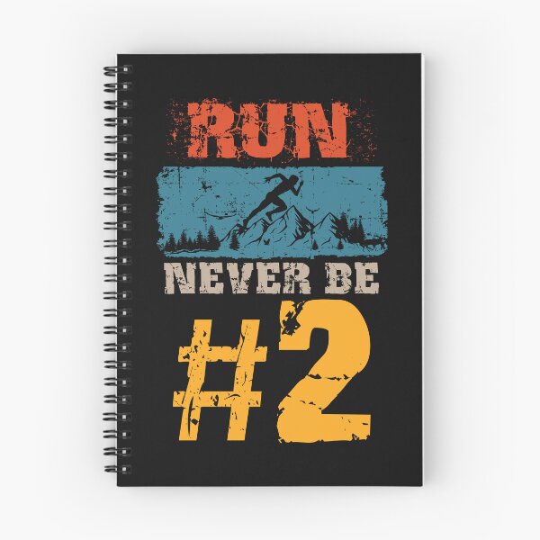 Item preview, Motivational Skyrunning Trail Running quote, Run never be no 2 designed and sold by HomeCoquette.