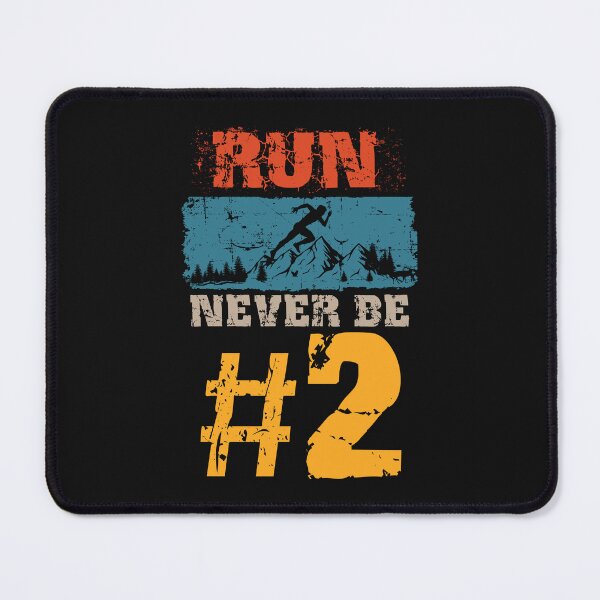 Item preview, Motivational Skyrunning Trail Running quote, Run never be no 2 designed and sold by HomeCoquette.