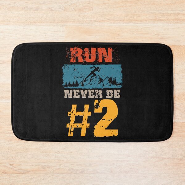 Item preview, Motivational Skyrunning Trail Running quote, Run never be no 2 designed and sold by HomeCoquette.